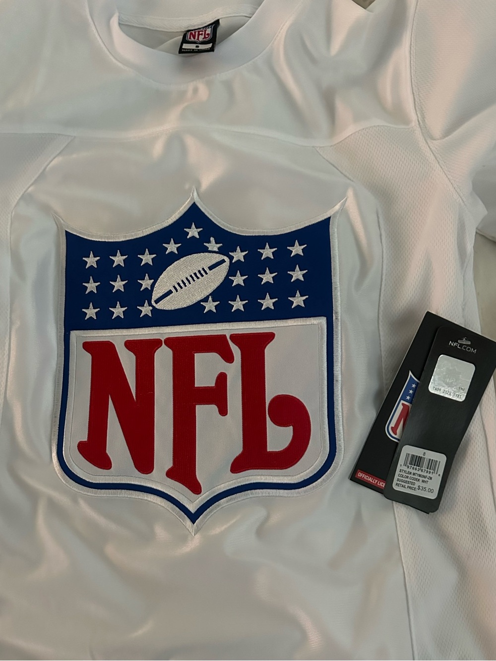 NFL jersey youth small